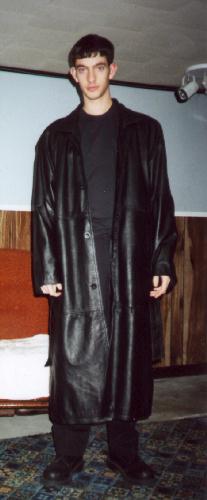 Trench coat shot